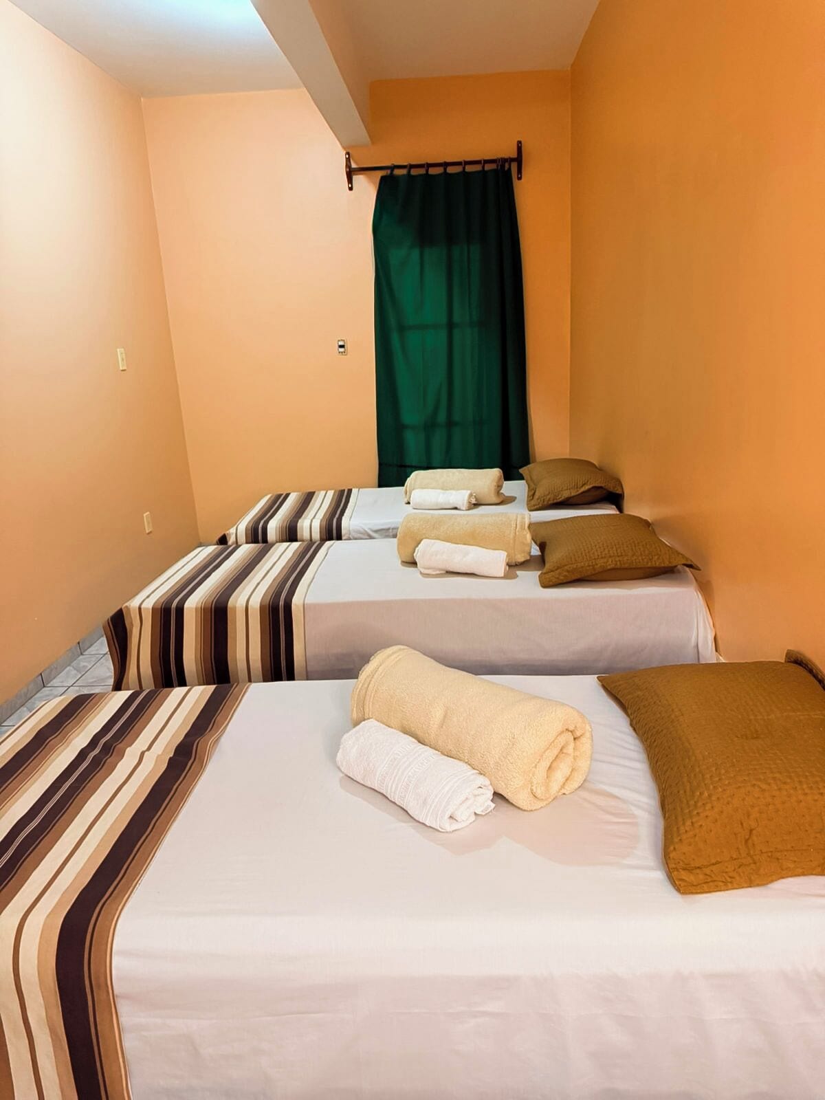 Quarto triplo superior | Roupa de cama