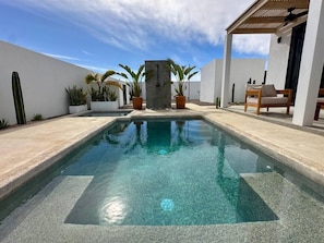 Piscine chauffée
