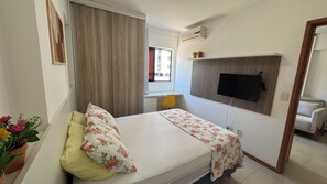 1 bedroom, iron/ironing board, free WiFi, bed sheets - Complete Apartment with Sea View in the Heart of Jatiúca (Jatiúca Maceió)