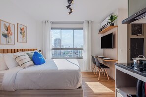 Premium Studio, City View | View from room - Roomo Transamerica SP Campo Belo Barão (São Paulo)