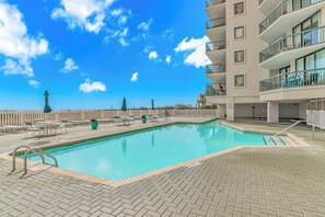 Indoor pool, a heated pool