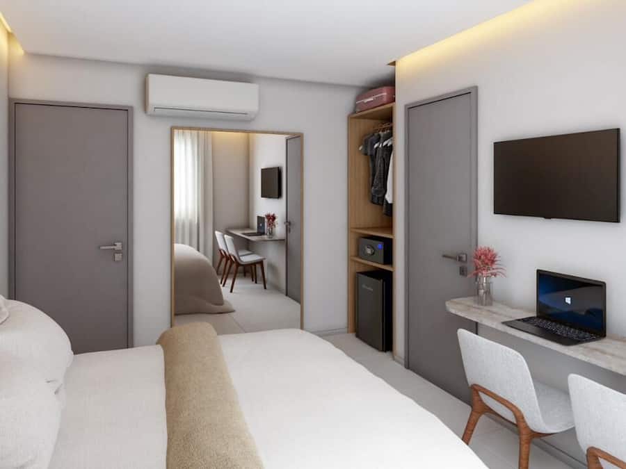 Kamar Double, akses difabel | Kedap suara, Wi-Fi gratis, dan seprai linen