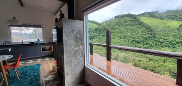 Vista para a montanha