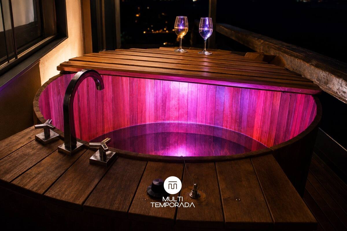 Luxury Cabin, Hot Tub, Mountain View | Private spa tub