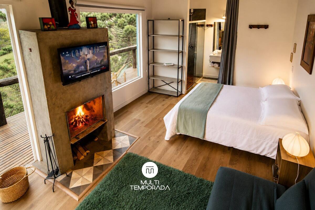 Premium Cabin, Mountain View | Premium bedding, WiFi (free), individually decorated