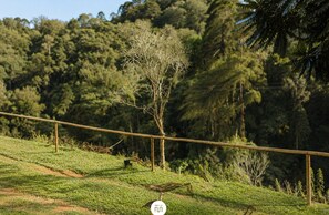 Luxury Cabin, Hot Tub, Mountain View | Property grounds - Refugio Marincek - Gonçalves - MG (Gonçalves)