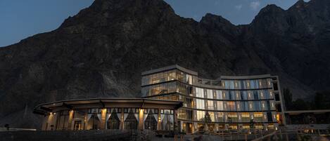 Fachada de la propiedad