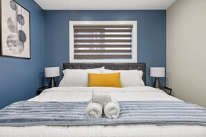 4 bedrooms, desk, iron/ironing board, free WiFi