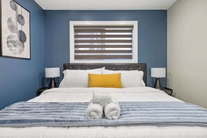 4 bedrooms, iron/ironing board, free WiFi, bed sheets