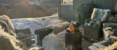 Overnattingsstedets uteområder