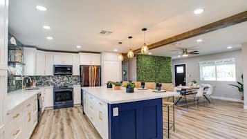 House, Multiple Beds, Patio, City View (Laurel Gilbert) | Private kitchen | Coffee/tea maker