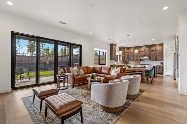 House, Multiple Beds, Hot Tub, Mountain View (Magnolia Flagstaff) | Living area | Fireplace - Magnolia Flagstaff (Flagstaff)