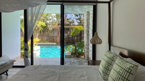 2 bedrooms, iron/ironing board, travel cot, WiFi