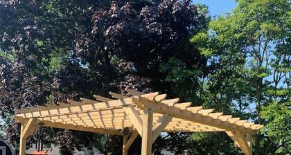 Near O’Hare, King Bed, Spacious, Great Backyard, WiFi, AC