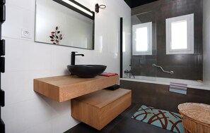 Shower, hair dryer