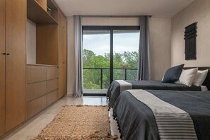 2 bedrooms, iron/ironing board, travel crib, WiFi