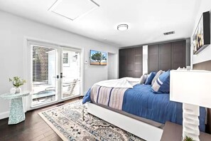 4 bedrooms, iron/ironing board, travel cot, WiFi