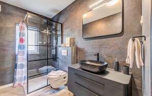 Shower, hair dryer
