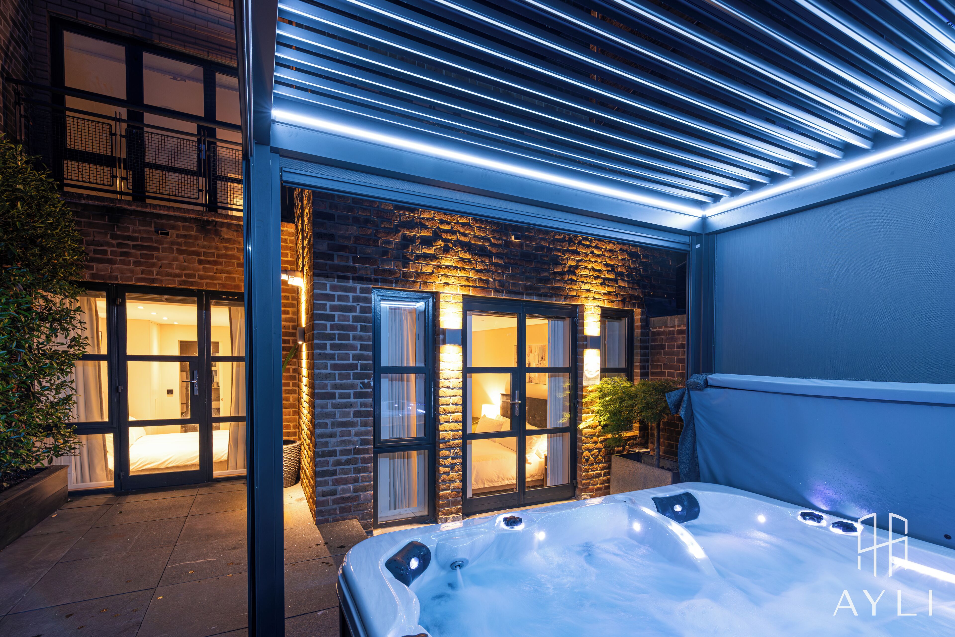 Suite 3A - Two Bedroom Apartment with Hot Tub | Terrace/patio