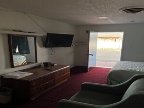Premium bedding, desk, free WiFi, bed sheets