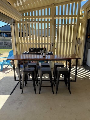 Outdoor dining
