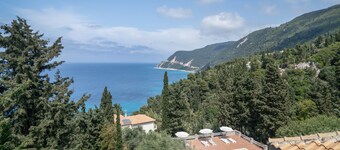 Ferienwohnung 'Myrto Homes Agios Nikitas Lefkada 2' mit Meerblick, Wi-Fi und Klimaanlage