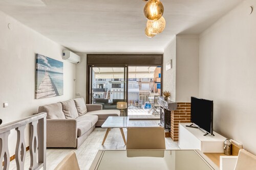 Maison de vacances 'Port Empúries' avec vue sur la mer, piscine privée et climatisation