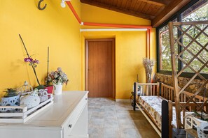 Interior - Farmhouse 'Cuaddus E Tellas- Room 1' with Shared Garden, Wi-Fi and Air Conditioning (Genoni)