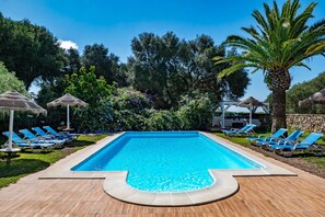 Pool - Apartment 'Casa Rural Maximón Azul' with Sea Views, Wi-Fi and Air Conditioning (Los Caños de Meca)