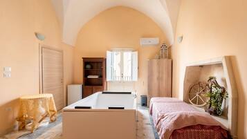 1 makuuhuone, silitysrauta/-lauta, ilmainen Wi-Fi, vuodevaatteet