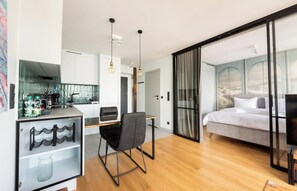 1 bedroom, desk, iron/ironing board, WiFi