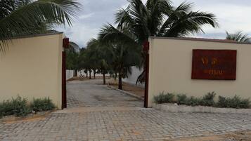 Façade de l’hébergement