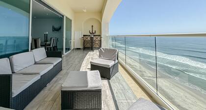 Ocean Views-Mar y Sol Condo-Beach Access-Rosarito