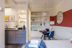 1 Schlafzimmer, Bügeleisen/Bügelbrett, WLAN, Bettwäsche