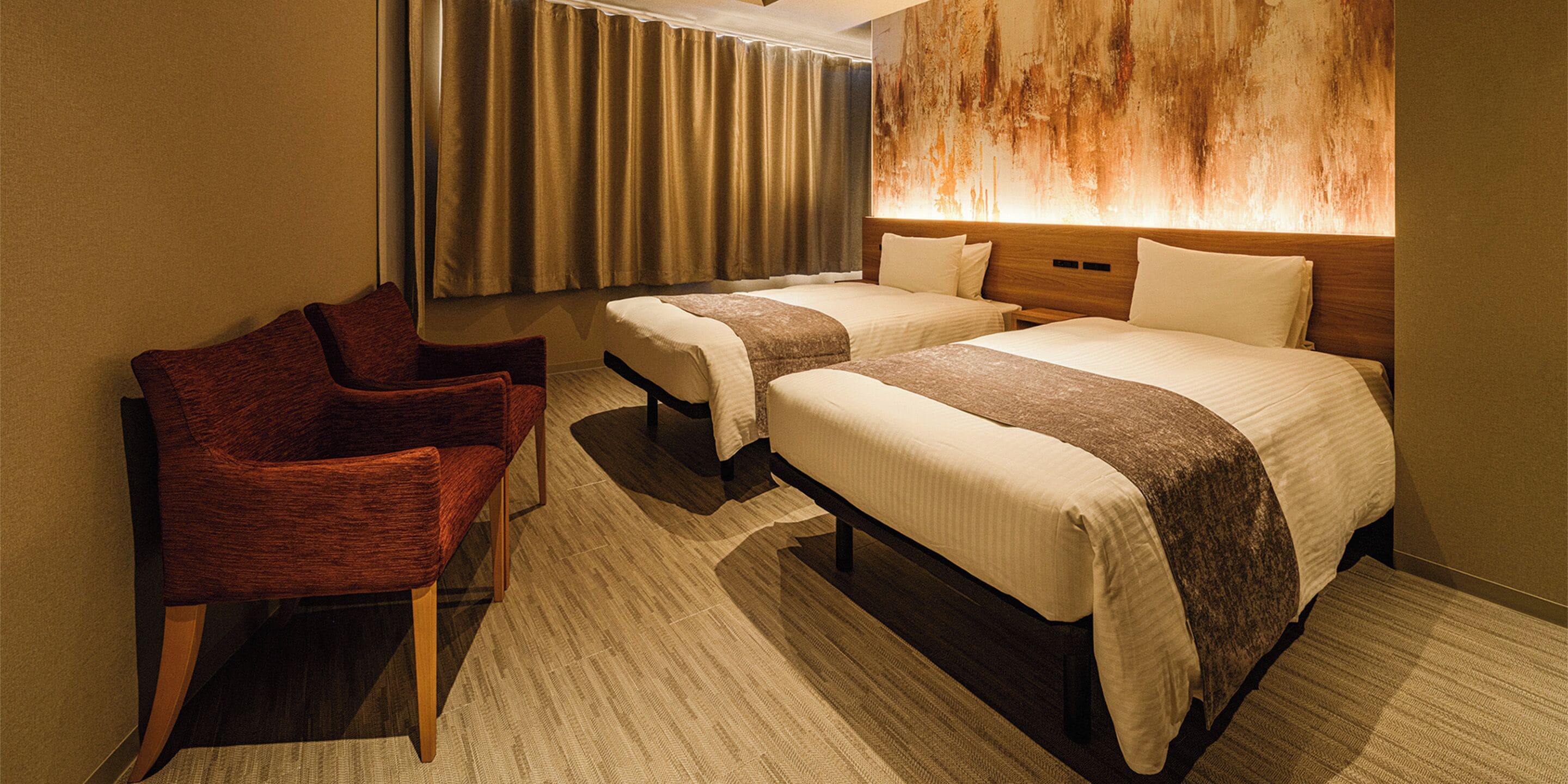 Superior Twin Room | Down comforters, blackout drapes, iron/ironing board, free WiFi