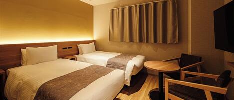 Standard Twin Room | Down duvets, blackout curtains, iron/ironing board, free WiFi