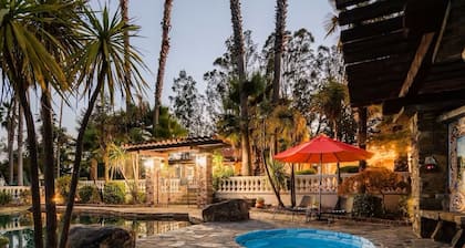 Villa Terra Bella: A Tranquil Windsor Escape w/ Natural Stone Pool & Court