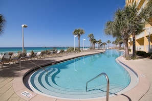 Piscine chauffée