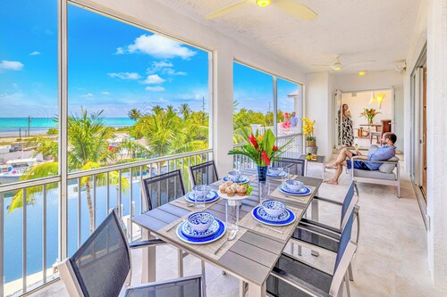 Ocean View Two Duplex Penthouses / Retreat amenities: tennis court, heated Pool | Vista Key
