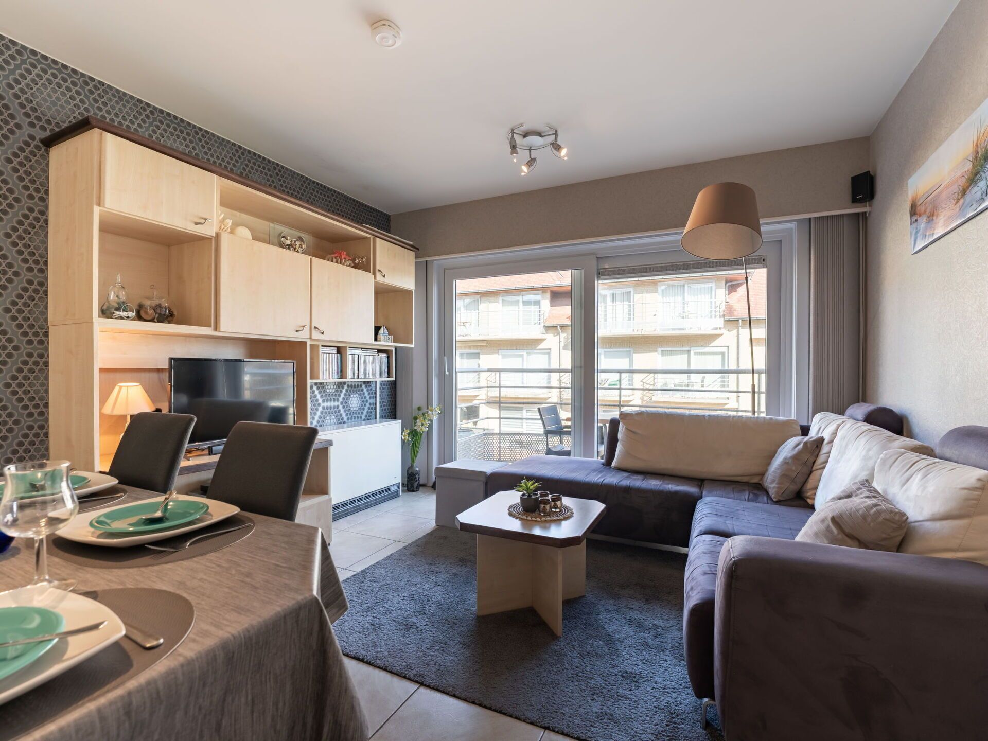 Televisie en een dvd-speler