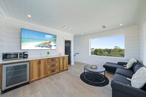 スマートテレビ、暖炉