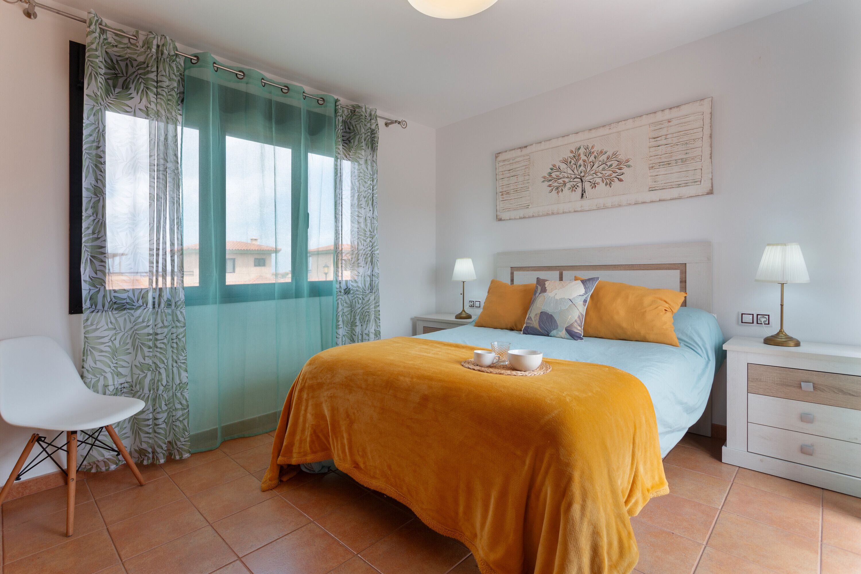 2 多间卧室、熨斗/熨衣板、免费 WiFi、床单