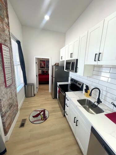 Retro Baseball Downtown Apartment