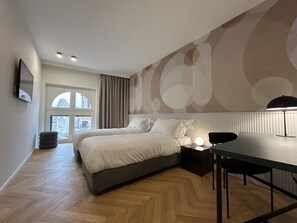 3 soveværelser, skrivebord, strygejern/strygebræt, gratis Wi-Fi