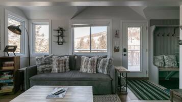 Télévision, cheminée