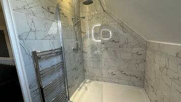 Shower, towels