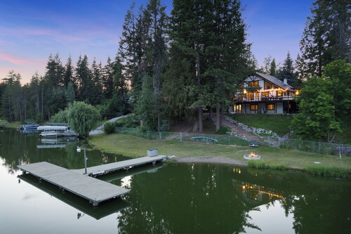 Sandpoint Lakeside Retreat - Private Dock - AC