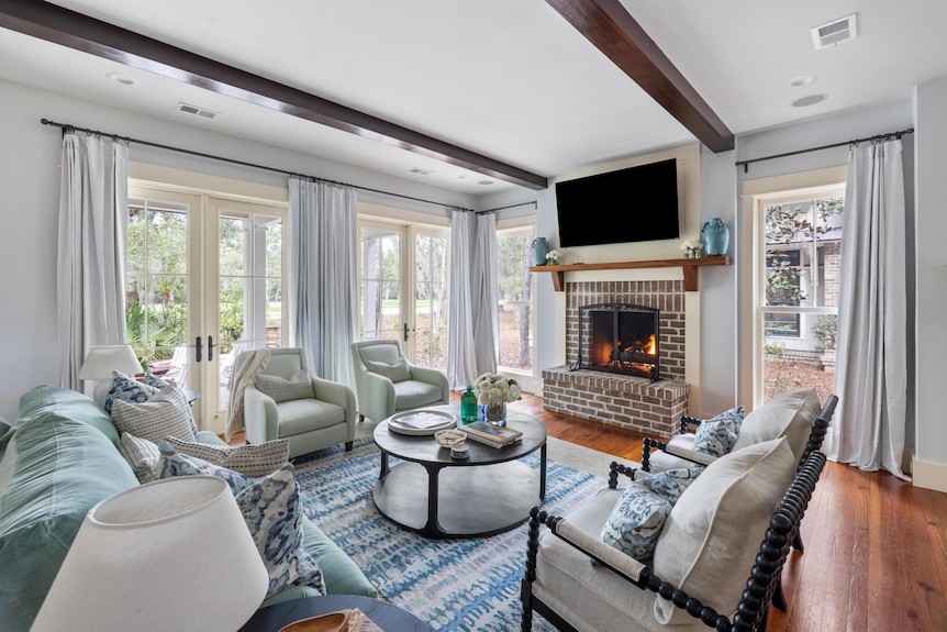 Pet-friendly W/ 3 Fireplaces + Golf Course Views - Bluffton, SC