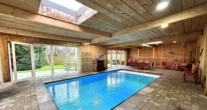 Gite all-in with an indoor pool, sauna and games
