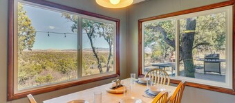 Mtn-View Gem on 20 Acres: Patagonia Cabin Hideaway